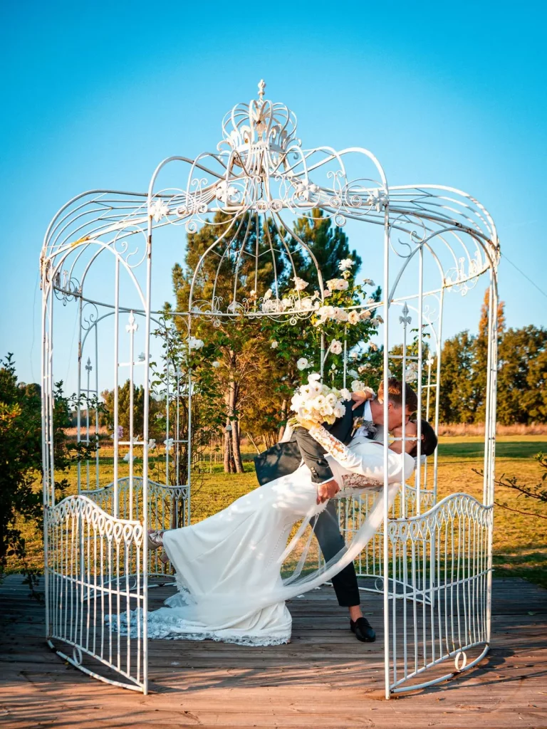 mariage haut de gamme en Provence décor élégant